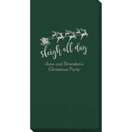 Sleigh All Day Guest Towels